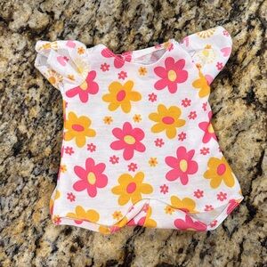Doll floral romper